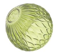 Amosfun Abat-jour en Verre Vert E27 Silhouette Ananas pour Salon et Salle D'exposition, Éclairage Doux et Uniforme, Style Moderne Minimaliste Surface Lisse