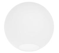 Amosfun Abat-Jour Globe 18Cm Globe Rond Abat-Jour Boule De Verre Abat-Jour e En Verre Blanc Remplacement Pour Salon Chambre 6. 5Cm-7. 5 Cm De Diamètre