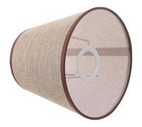 Amosfun Abat-Jour pour Lampe de Table E27 en Tissu, Adapté pour Lampe de Chevet, Salon ou Hôtel, Design Simple et Fonctionnel Remplacement Pratique