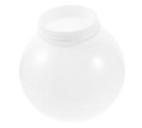 Amosfun Abat-jour Rond De Boule 200 Mm Diamètre En Acrylique Laitonné Remplacement De Globe Lumineux Couverture D'éclairage Extérieur Pour Maison Et Jardin