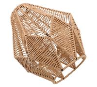 Amosfun Abat-jour Tissé Corde de Papier pour Suspension Abat-jour Rustique Léger et Résistant Diamètre pour Chambre Salle à Manger et Décoration Bohème