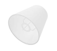 Amosfun Abat-jour Tissu Blanc pour Lampe de Table Stable et Facile à Installer Adapté pour Chambre Salon et Bureau Abat-jour Moderne Clipsable pour Décoration Intérieure