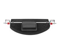 Amosfun Accessoire de Batterie Noir en Caoutchouc pour Entraînement, Pad de Sourdine Polyvalent et Pratique, pour Batteurs Souhaitant Réduire le Bruit