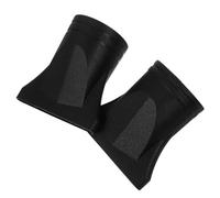 Amosfun Accessoire Peigne pour Sèche-cheveux Noir 2pcs en Plastique Épais Résistant Haute Température Diffusion D'air Précise pour Cheveux Bouclés en Salons Professionnels