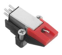 Amosfun Accessoire Phonographe Stylet de Platine pour Tourne-disque Dynamique en Abs et Métal, Reproduction Sonore Constante sans Préamplificateur, pour Débutants et Utilisateurs