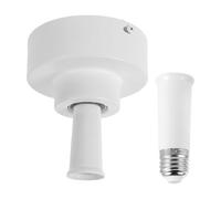Amosfun Adaptateur Douille Ampoule E26/e27 pour Lampes et Douille Plafonnier, Construction Métal Robuste, pour Fête la Maison ou Chambre