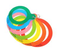 Amosfun Anneau Outil de pour Mesure Fruit Plastique en Diamètre Précise Légère de Tri Classification Pratique et des Fruits et Oranges