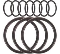 Amosfun Anneaux de Réglage en Caoutchouc Lot de 20 pour Trompette, Joints Toriques pour Butée de Coulisse, Accessoires de Maintenance pour Exercices de Sourdine