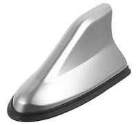 Amosfun Antenne Silicone Améliorée Requin en pour Voiture Aileron Réception du Signal, Installation Facile Abs et Design Simple et Pratique pour Toit de Véhicule