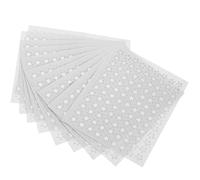 Amosfun Autocollants de Récompense D'étoile à 5 Branches Argentés, Papier Aluminium Léger et Sûr, 108 Pièces par Feuille, pour Élèves à L'école la Maison