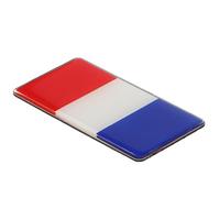 Amosfun Autocollants Drapeau Français pour Camions - Lot Unique - Vinyle Résistant - Facile à Poser - Décoration Patriotique Extérieure pour Véhicules