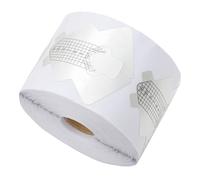Amosfun Autocollants Manucure en Aluminium Épais 300 Pièces, Formes Poissons Autocollantes pour Rallonger Ongles, Stickers French Manucure Autocollants Pratiques pour Nail Art à Domicile