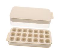 Amosfun Bac à Glaces à Compartiments avec Couvercle Moule à Glaçons Pratique pour et Activités Extérieures