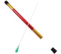 Amosfun Baguette de Chef D'orchestre avec Cylindre de Rangement Vert, en Métal et Plastique, pour Concerts et Orchestres, Offrant un Effet Visuel Renforcé Sensation Cérémoniale