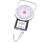 Amosfun Balance à Bagages Portable Crochet, Peson Électronique Jusqu’à 22 Kg, Écran Lcd Numérique, Balance Suspendue de Poche pour Voyage et Pêche, Outil de Pesage Précis et Compact