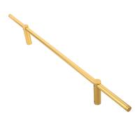 Amosfun Balustrade de Protection en Alliage D'aluminium Doré 50 Cm pour Casier à Vin et Étagère Européenne, Garde-Corps Décoratif Droit Accessoires, Rail Robuste et Élégant pour Rangement