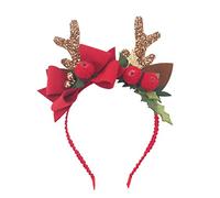 Amosfun Bandeau Cerceau De Cheveux Cerf Avec Nœud Pour Enfants Accessoire De Fête De Noël Carnaval Costume