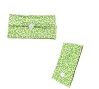 Amosfun Bandeau Élastique en Tissu Extensible Bouton pour Fixation de Masque, Bandeau de Sport Large pour Cheveux, pour Lavage du Visage et Activités en Plein Air