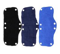 Amosfun Bandeau Lot de 3 Pièces Anti-Transpiration en Polyester Absorbant et Antidérapant, Design Ergonomique pour Casque de Chantier pour Travailleurs