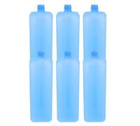 Amosfun Blocs Réfrigérants pour Glacières Réutilisables 6 Pcs PE Bleu