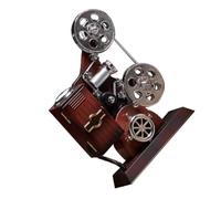 Amosfun Boîte à Musique Rétro de Machine de Projection Abs | Décor Portable et Multifonctionnel, Style Vintage Créatif, Présent D’emménagement, pour Salon ou Bureau