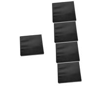 Amosfun Boîte De 5 Pièces Boîte De Rangement Pour Cd Porte-cd Boîtes De Cd Organisateur De Disque Coffret à Bijoux Pour Cd Boîtier Dvd Support De Disque Étui Cd Petit Boitier Cd Acrylique