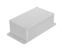 Amosfun Boîte de Jonction Extérieure Étanche Ip65 en Abs Beige avec Oreilles Fixes, Protection la Poussière et Gestion D'espaces pour Distribution Électrique et Câblage