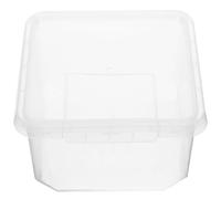 Amosfun Boîte Pratique D'élevage Transparente pour Reptiles Trous de Ventilation Facile à Nettoyer en Plastique pour Petits Animaux et Geckos Présent Pratique