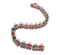 Amosfun Boîtes de Noël à Remplir Calendrier de Train Design Boîtes Vides pour Friandises Emballage Cadeau Flexible pour Bonbons et Décorations Festives