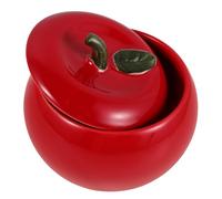 Amosfun Bol À Bougie En Céramique Pot À Soupe En Céramique Sucriers Avec Couvercle Bol De Service À Soupe Avec Couvercle Bonbonnière