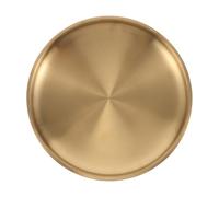 Amosfun bol de rangement d'entrée bol de décoration moderne rustique grand Bowl d'organisateur d'entrée du salon Golden