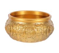 Amosfun Bol Feng Shui Cuivre Massif Pour Décoration Intérieure Bassin De Trésors Élégant Pour Salon Et Entrée Ornement De Chance Et Attracteur De Richesse Artisanale