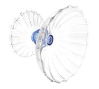 Amosfun Bol Verre Sur Pied Pour Fruits Et Desserts Corbeille Multifonction Pour Snacks Bonbons Et Glace Décoration Vintage Pour Salle à Manger Et Salon