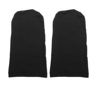 Amosfun Bonnet à Dreadlocks en Spandex 2pcs Noir Couvrant Entièrement pour Femmes et Amateurs de Hip-hop, Maintien de Coiffure, Style Streetwear pour Usage Quotidien et Sport