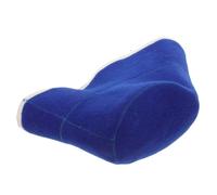Amosfun Bonnet de Sauna en Laine Bleu Style Russe, Absorbant, Réglable | Protection Chaleur et Vapeur, Usage Hammam et Sources Chaudes, Doux, Confortable, Accessoires Sauna