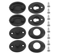 Amosfun Boucles Rapides Inoxydables pour Combinaison de Plongée Tuba, Lot de 2 Accessoires de Fixation pour Activités sous-Marines