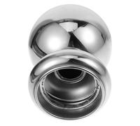 Amosfun Boule à Résistante Stable Température Haute Creux et Intégré de Main Courante en Acier Inoxydable 51mm, Design Fiable pour Rampe D'escalier et Autres Occasions