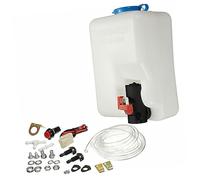 Amosfun Bouteille Réservoir Lave-glace 1,5l Kit 12v Liquide Nettoyant Voiture Suv Camion Usage Auto