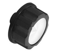 Amosfun Bouton de Minuterie de Sonnerie, Bouton de Remplacement pour Minuterie, Abs Noir, Design Résistant la Chaleur, Installation Simple, pour Four et Cuisinière, la Cuisine