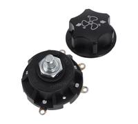 Amosfun Bouton Rotatif pour Ventilateur Industriel 3 Vitesses avec Écrou, Commande de Vitesse Précise, Interrupteur Rotatif pour Contrôle Airflow, Compatible Panneaux et Hottes, Usage