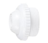 Amosfun Buse de Jet et Contrôle du Débit pour Spa et Piscine Piscine en PVC Blanc Orientation Réglable Accessoire Essentiel pour Massage et Confort