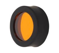Amosfun Cache Filtre Rabattable pour Lampe Frontale Dentaire Jaune en Plastique, Surface Lisse sans Bavure, Réduit L'éblouissement pour Examens en Faible Luminosité