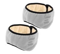 Amosfun Cache-oreilles en Peluche Anti-bruit Réglable pour Dormir la Maison, Lot de 2 Pièces, Protection Auditive Confortable pour Femmes Pendant le Repos Nocturne