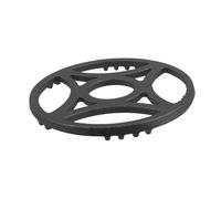 Amosfun Cadre anti-dérapant pour bac à lait cuisinière électrique anneau wok anneau wok pour brûleur à support de brûleur wok grille de brûleur de stand wok support wok le fer Noir