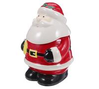 Amosfun Canne de Bonbons Père Noël Pot de Stockage de Nourriture en céramique boîtes de Boulangerie à Biscuits Bocal à Biscuits Fantaisie Traiter