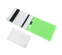 Amosfun Carnet de Score de Golf Simple en PU Noir, Léger, pour Parcours | Protège les Cartes des Rayures Sueur, Format Carte Unique, Usage Facile sur Terrain