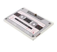 Amosfun Carte de Vœux D'anniversaire Blanche, Sonore Enregistrable