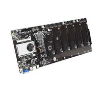 Amosfun Carte mère de la Machine à Miner Carte mère minière 8gpu de Machine minière 8gpu Mineur CPU Mineur processeur électronique