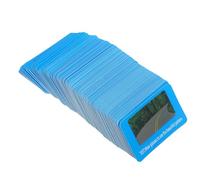 Amosfun Cartes de Test de Polarisation pour Lunettes de Soleil - 100 Pièces Vert - Outil Portable de Vérification des Verres Polarisés - Test de Lunettes pour Usage Personnel et Activités