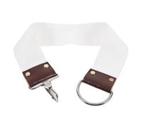 Amosfun Ceinture D'affûtage de Barbier en Toile Double Couche, Sangle Professionnelle pour Rasoir Coupe-choux, Cuir à Aiguiser Résistant, Entretien Lame Rasoir, Accessoire de Rasage Homme